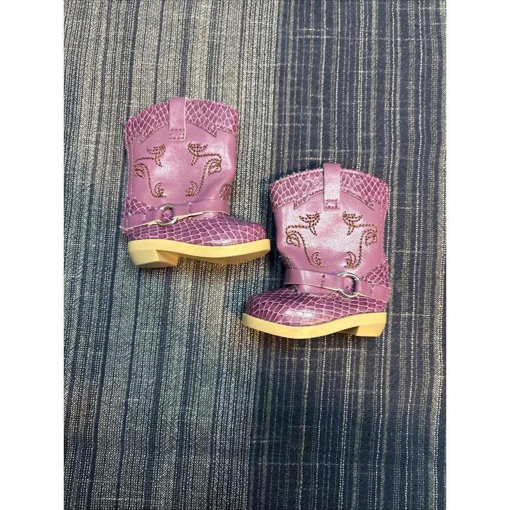 Purple Boots Nicki Doll American Girl of the year 2007 ranch outfit Cowboy